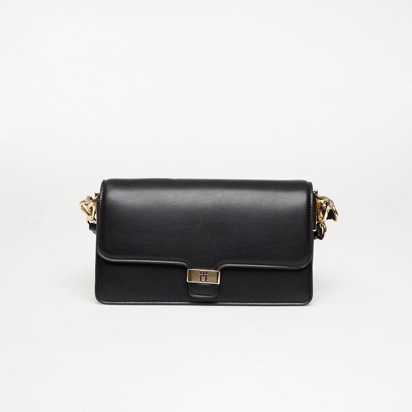 Ručna torbica Tommy Hilfiger Tommy Hilfiger TH Heritage Crossover Bag Crna | AW0AW18029-BDS