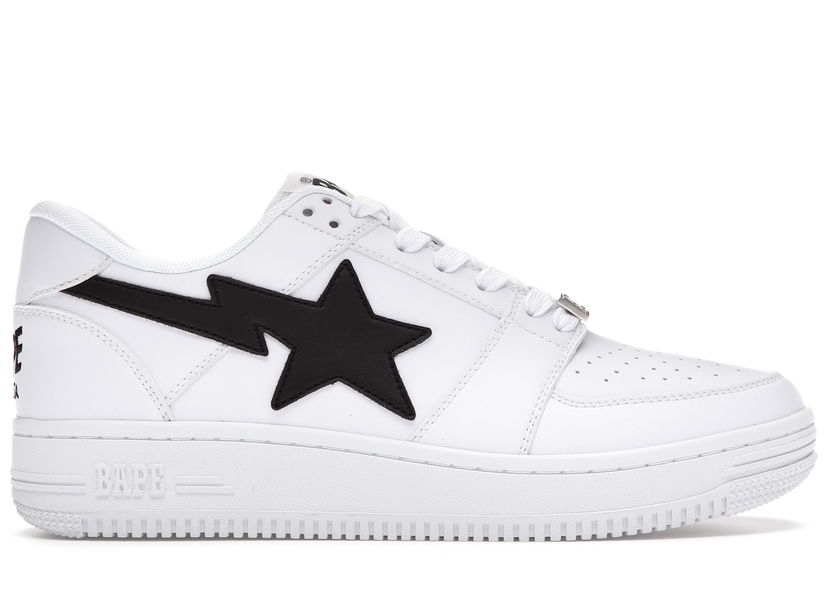 Tenisice i cipele BAPE Bape Sta Low M1 "White Black" Bijela | 1G20191010