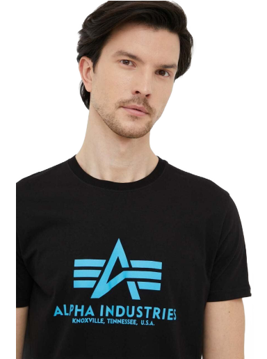 Majica kratkih rukava Alpha Industries Logo Tee Crna | 100501.93