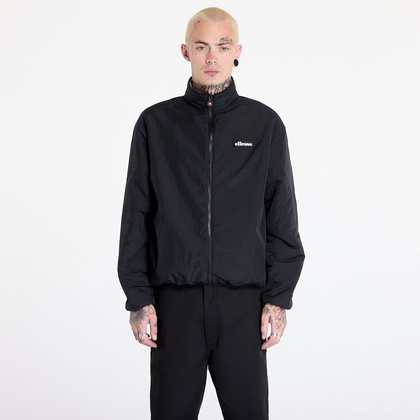 Jakna Ellesse Jacket Pallatini Fz Jacket Black/ White S Crna | SHX2098-1038