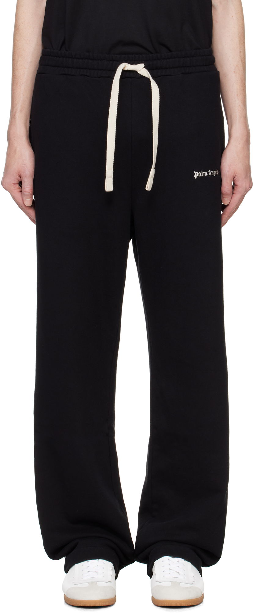 Trenirka Palm Angels Sweatpants Classic Logo Crna | PMCH022C99FLE0011003