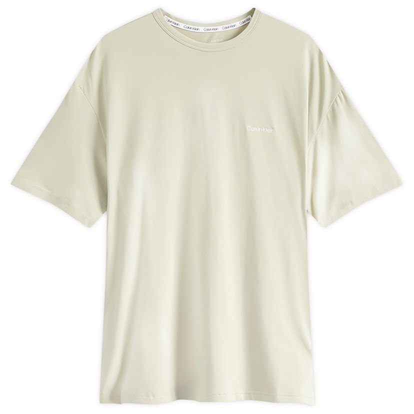 Majica kratkih rukava CALVIN KLEIN Crew Neck Lounge Siva | 000NM2298ELL5