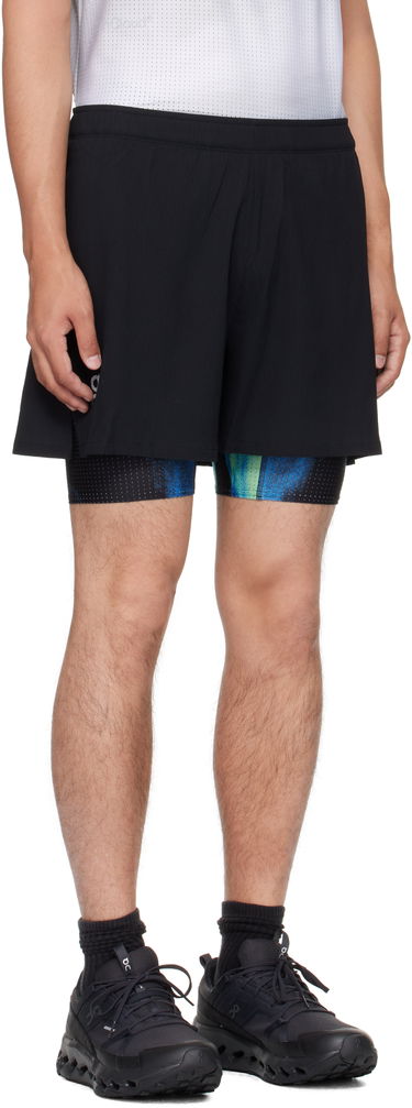 Kratke hlače On Running Pace 2-in-1 Running Shorts Crna | 1MF10813398, 1