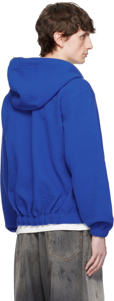 Dukserice ADER ERROR ADER error Realce Product. 31 Zip-Up Hoodie Plava | BO01SSHD0402BL, 2