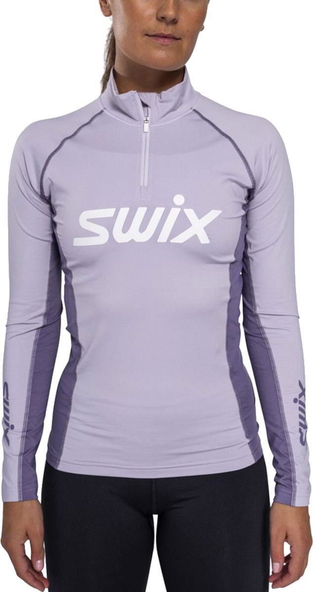 Dres SWIX SWIX RaceX Dry Half Zip Top Ljubičasta | 10100-23-80121