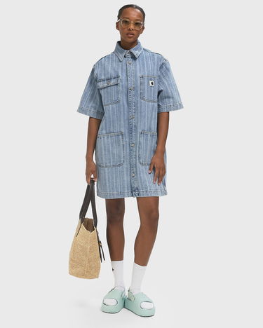 Haljina Carhartt WIP Rylan Striped Denim Shirt Dress Plava | I035578-32H.12, 2