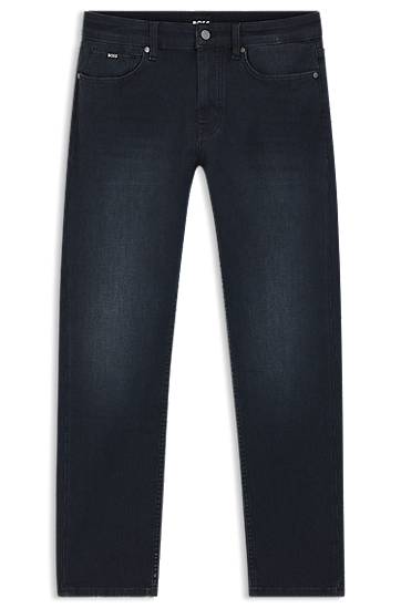 Jeans BOSS Delaware slim-fit knitted denim jeans Tamnoplava | 50551425
