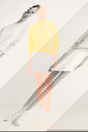 Džemper Lacoste Lacoste Mini A-Line Skirt Žuta | JF7302, 4