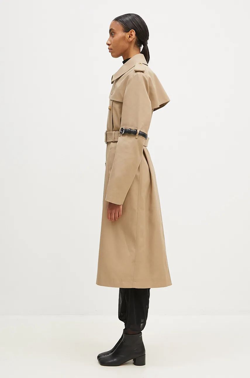 Trenčkot Coperni Hybrid Trench Coat Bež | COPM21836, 1