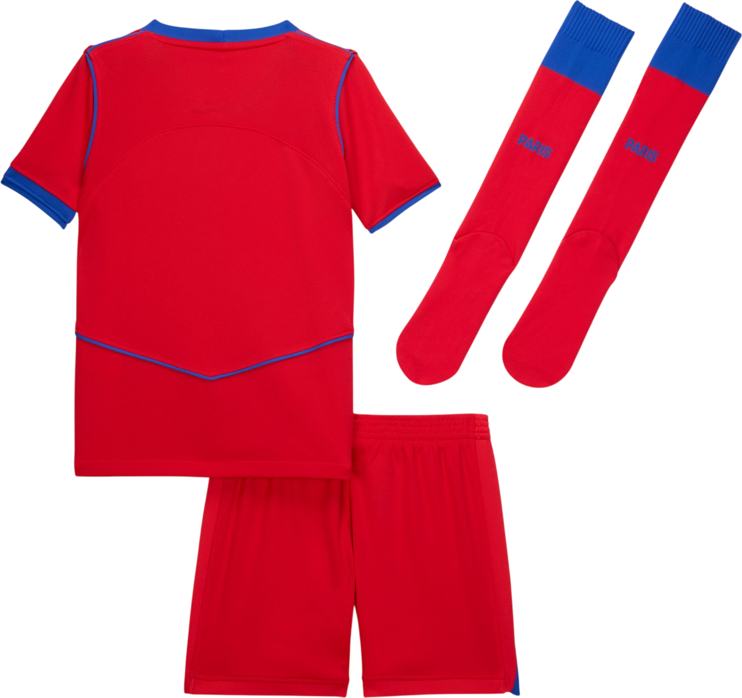 Trenerka Nike Dri-FIT Paris Saint-Germain Stadium 3rd Jersey Set 2025/26 Little Kids Crvena | hm4137-680, 1