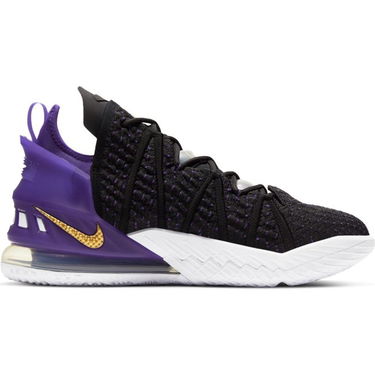 Tenisice i cipele Nike LeBron 18 Lakers Crna | CQ9283-004, 0
