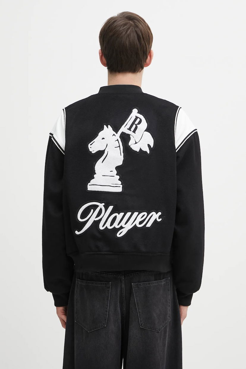 Bomber jakna Rhude Regista Bomber Crna | RHFW25JA01841