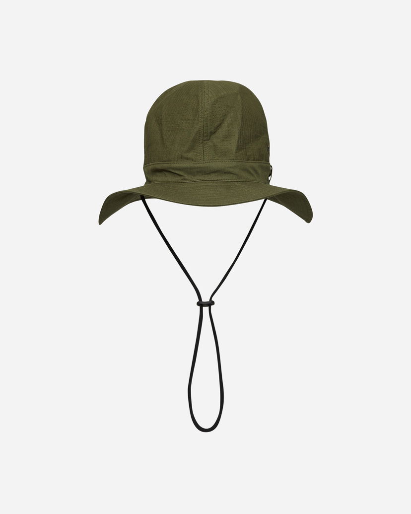 Šešir Needles C/N Oxford Cloth Crusher Hat Olive Zelena | OT055 A