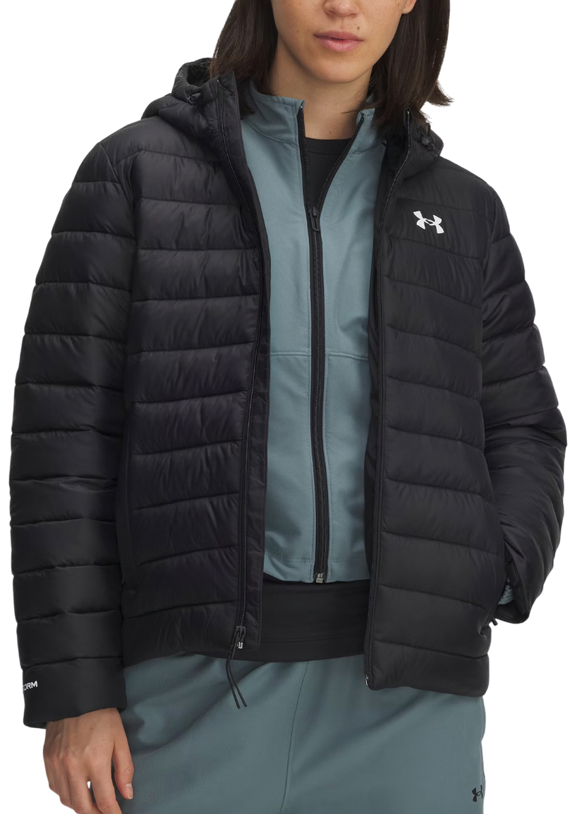 Pernata jakna Under Armour Sportswear Insulate Hooded Jacket Crna | 6006353-001