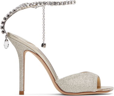 Njega cipela Jimmy Choo Jimmy Choo Saeda 100 Heeled Sandals Metalik | SAEDA SANDAL 100, 0