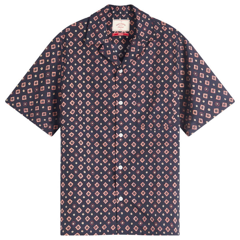 Košulja Portuguese Flannel Portuguese Flannel Dice Vacation Shirt Tamnoplava | SS25-030-NVY
