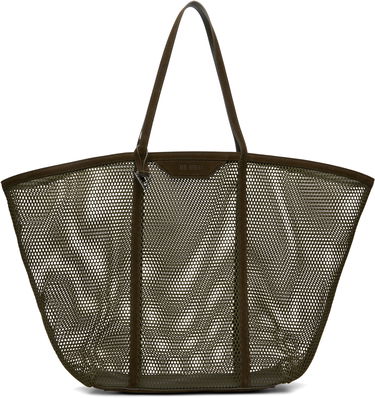 Tote bag The Attico The Attico Via del Mare Mesh Tote Zelena | SPEWAH53 E102, 0