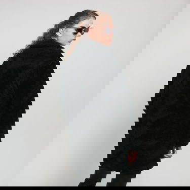 Jakna Urban Classics Ladies Oversized Sherpa Coat Crna | TB3058 black, 1