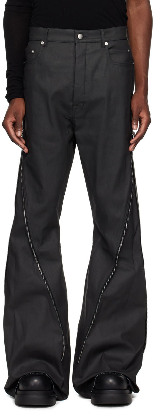 Jeans Rick Owens Porterville Bolan Banana Black Jeans Crna | RU02D6343 SMT