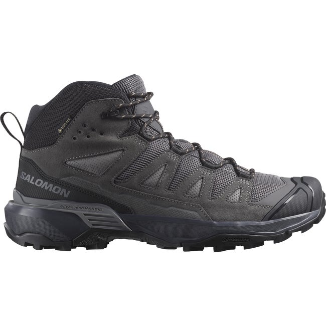 Tenisice i cipele Salomon X Ultra 360 Leather Mid Gore-Tex Hiking Boots Siva | L47570800