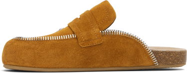 Tenisice i cipele JW Anderson Biker Suede Slip-On Loafers Smeđa | LF0071-LA0240, 2