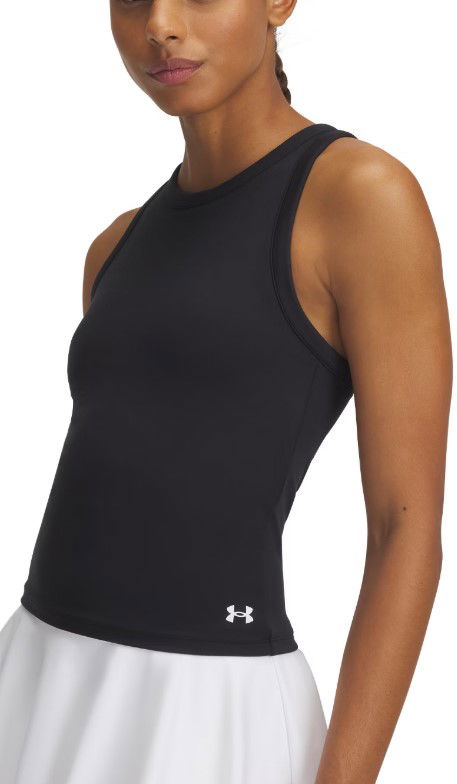 Majica bez rukava Under Armour Under Armour Motion High Neck Tank Top Crna | 1390367-001
