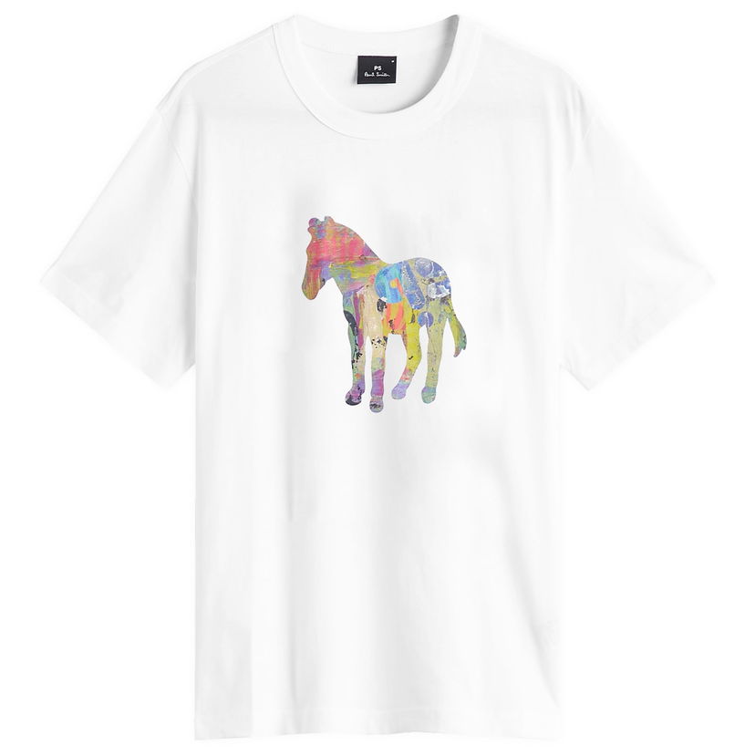 Majica kratkih rukava Paul Smith Paul Smith Zebra Craft T-Shirt, Size Large Bijela | M2R-220X-PP4701-01