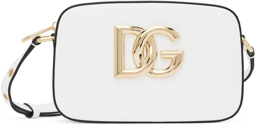 Torba za rame Dolce & Gabbana White 3.5 Crossbody Bag Bijela | BB7095 AW576