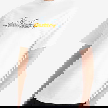 Majica kratkih rukava Butter Goods Tempo Logo Graphic T-Shirt Bijela | BG252100-WHT, 5