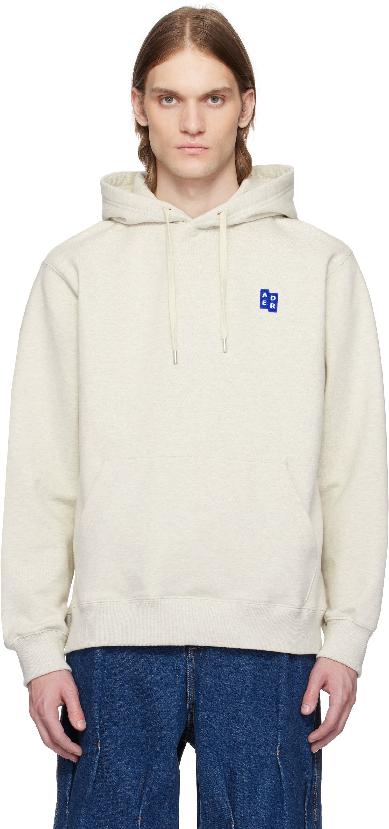 Dukserice ADER ERROR ADER error TRS Tag Hoodie Bež | BO42FYHD0101OT, 0