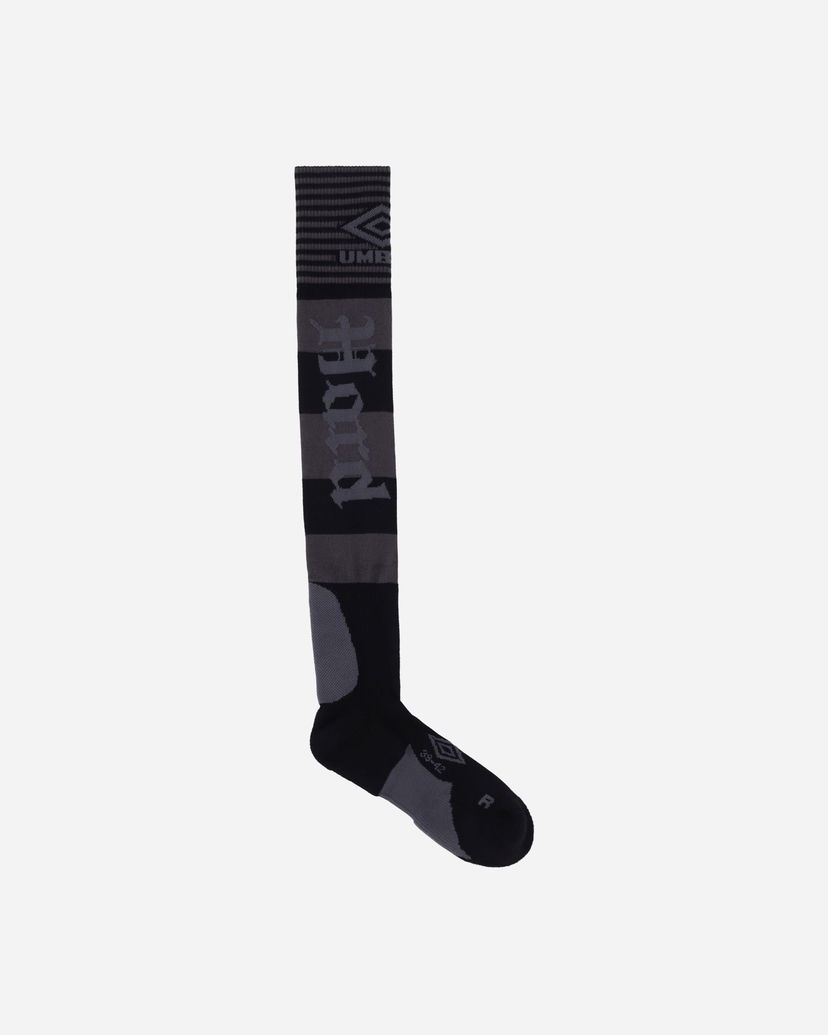 Čarape Umbro Hard Times Knee-High Socks Crna | UBMW0262YA12 BLK0028