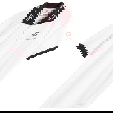 Polo majica Casablanca Textured Pique Chenille Collar Raglan Polo Višebojno | M-AW25-JTP-435-01, 1