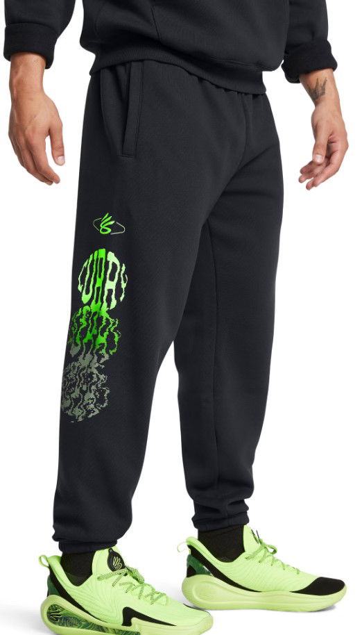 Trenirka Under Armour Under Armour Curry Splash Graphic Joggers Crna | 1387607-001