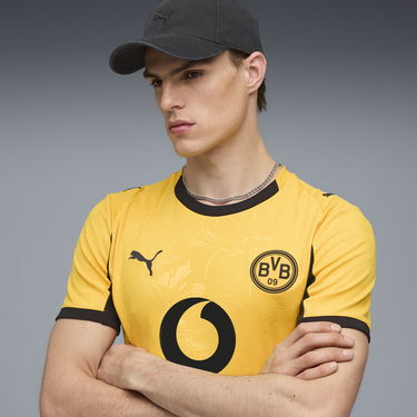 Dres Puma Borussia Dortmund 25/26 Men's Cup Jersey Žuta | 946428_03, 2