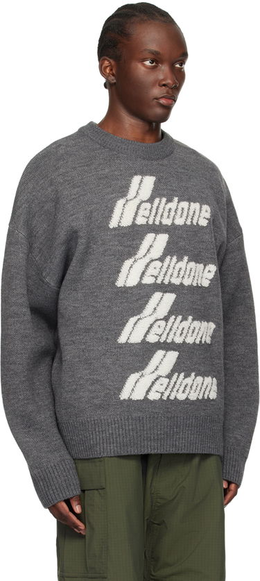 Džemper We11done Jacquard Knit Sweater Siva | WD-KO1-22-666-U-GY, 1