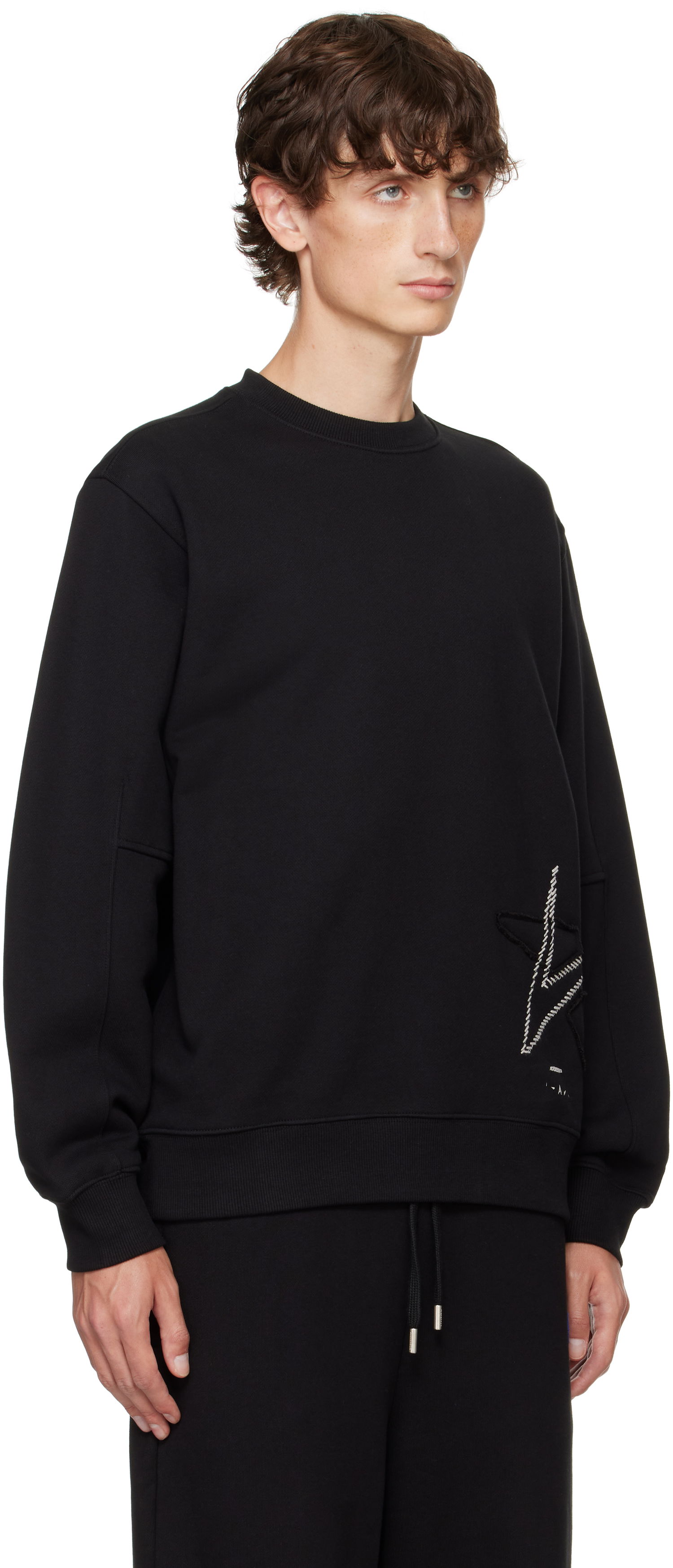 Dukserice ADER ERROR Stad Product. 42 Sweatshirt Crna | BN01FWSW0103BK, 1