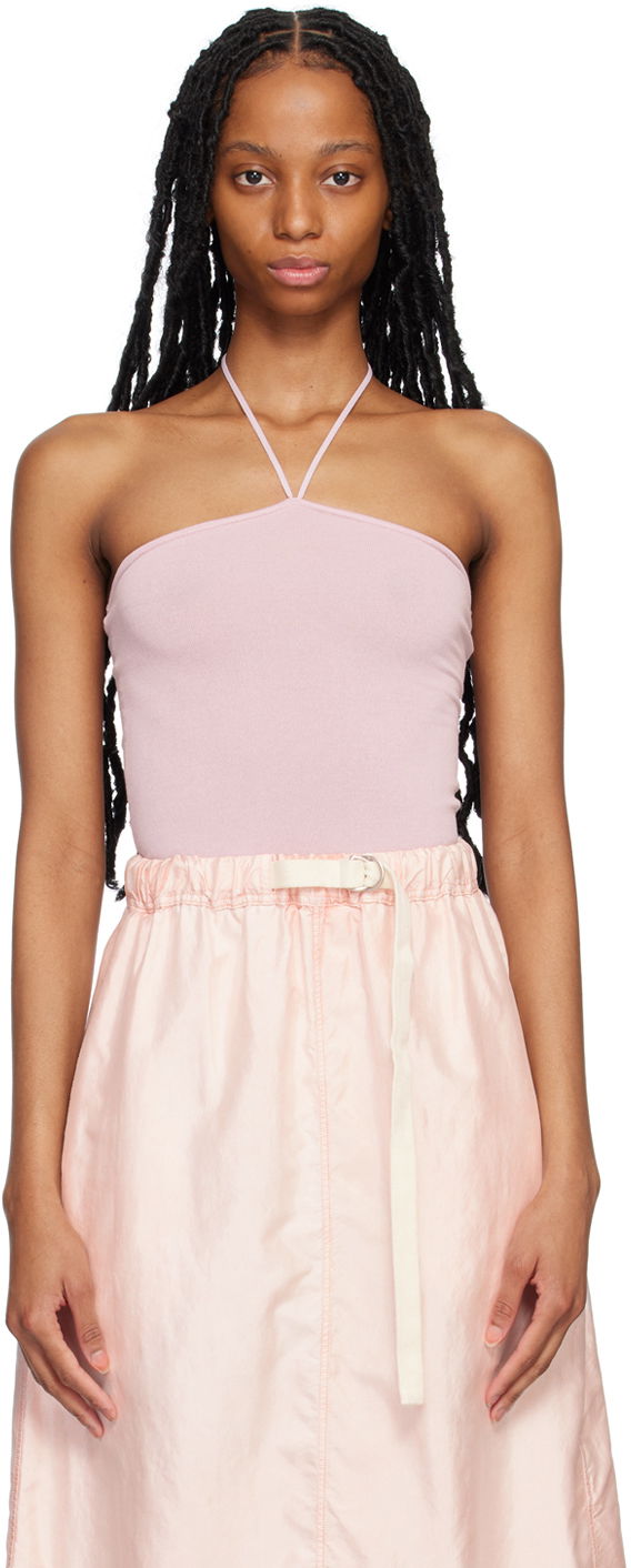 Majica bez rukava BEC + BRIDGE BEC + BRIDGE Esmae Halter Bodysuit Ružičasta | A23-20960
