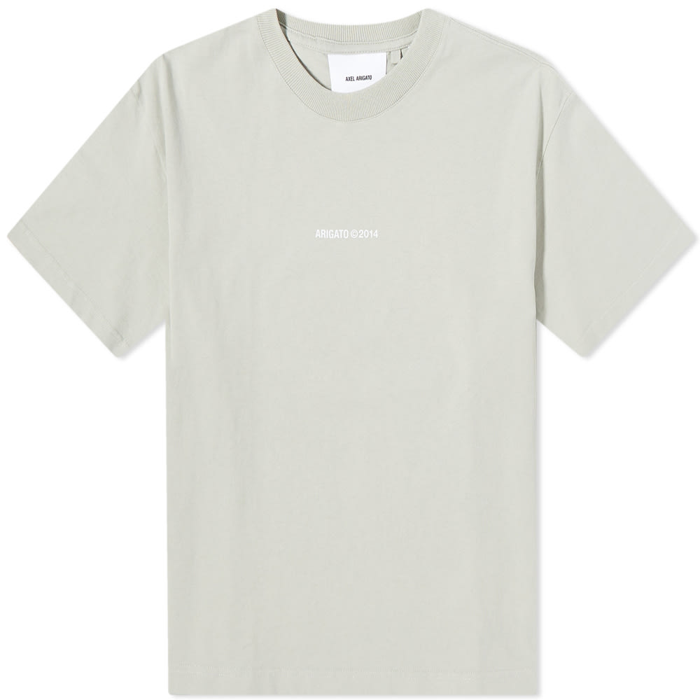 Majica kratkih rukava AXEL ARIGATO Monogram Tee Siva | A1000003, 0