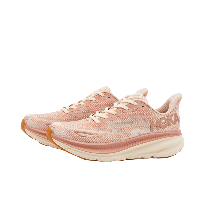 Trčanje Hoka One One Women's Clifton 9 Sneakers in Sandstone/Cream, Size UK 3.5 | END. Clothing Bež | 1127896-SNC