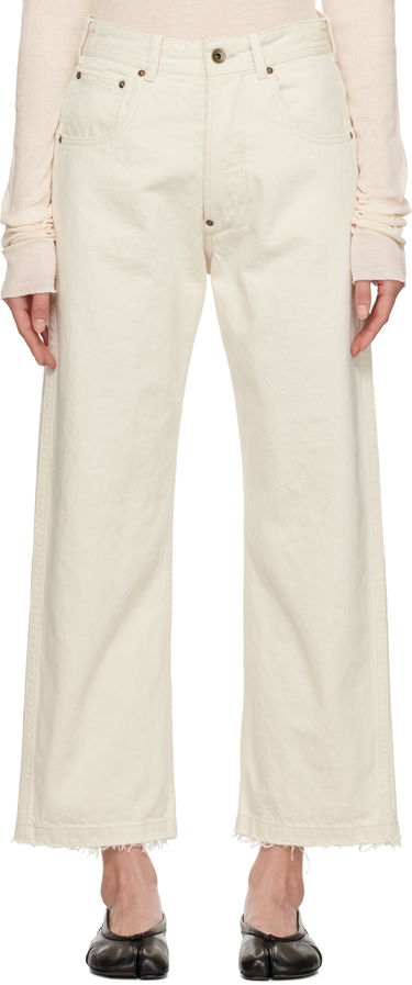 Jeans Maison Margiela Maison Margiela Frayed Jeans Bijela | S50LA0240 M30026, 0
