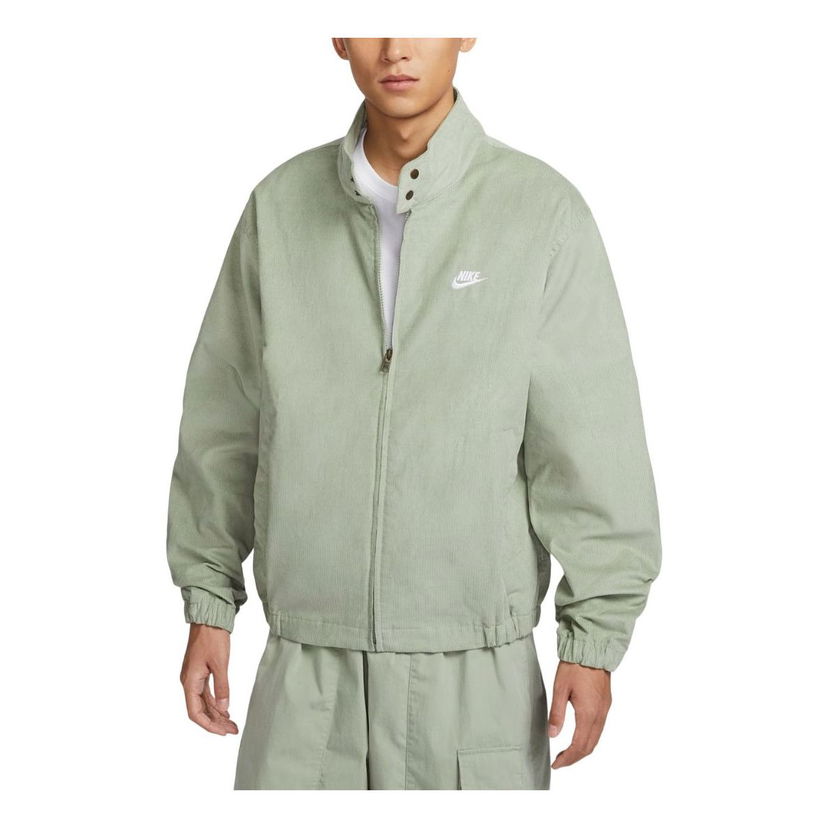 Bomber jakna Nike Sportswear Club Corduroy Harrington Jacket Zelena | FZ0632-370