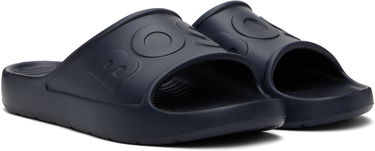 Tenisice i cipele BOSS Embossed Logo Pool Slides Tamnoplava | 50498207, 3