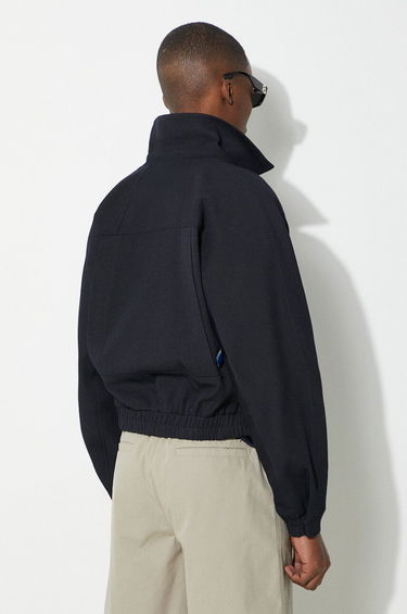 Bomber jakna ADER ERROR Navy Blue Wool Bomber Jacket Crna | BN01SSJK0810, 2