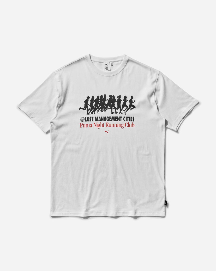 Majica kratkih rukava Puma LMC Graphic T-Shirt Bijela | 626563-02