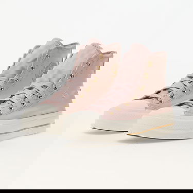 Tenisice i cipele Converse Chuck Taylor All Star Lift Platform Tailored Lines Flush Stone/ Egret/ Gold Ružičasta | A10431C, 5