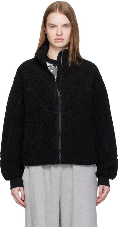 Jakna Dime Dime Polar Fleece Sherpa Zip Jacket Crna | DIMEFA258BLK, 0
