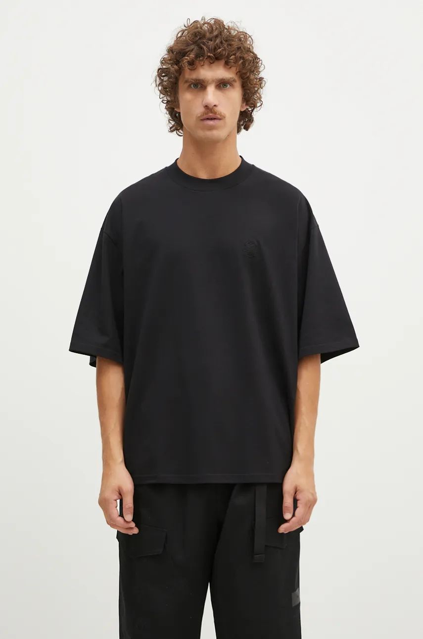 Majica kratkih rukava 1017 ALYX 9SM Oversized Crewneck Tee with Application Crna | AAMTS0486FA01, 0