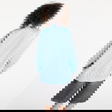 Jakna adidas Originals adidas Originals Satin Firebird Ruffle Track Jacket Plava | KC8811, 3