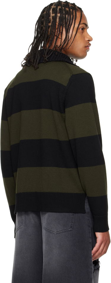 Polo majica Simone Rocha Simone Rocha Embellished Fuzzy Collar Rugby Polo Višebojno | VMK13SB 0646, 2