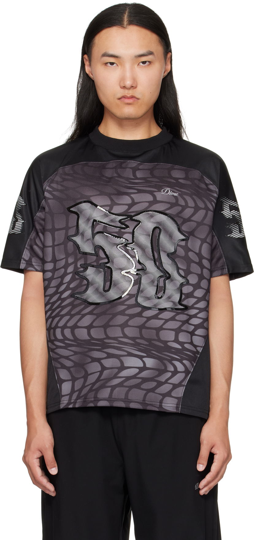 Dres Dime Dime N50 Jersey T-Shirt Crna | DIMEFA256BLK